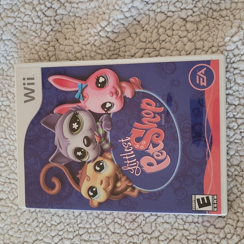 Wii littlest pet shop video game